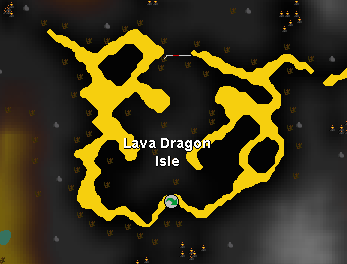 Lava Dragons appear to be following celebrities' trend of getting their own little private island. They think too good of themselves, show them who's the baws!